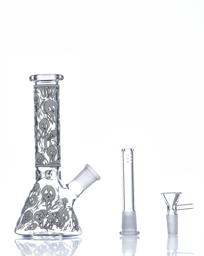 8'' Scream Bong - Glow in the Dark worldofbongs