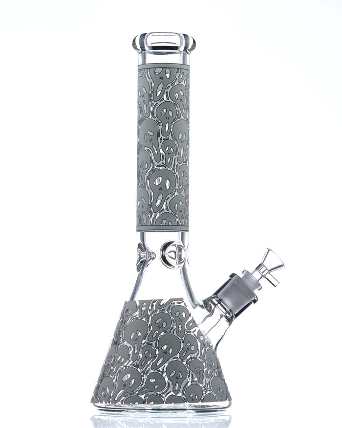 8'' Scream Bong - Glow in the Dark worldofbongs