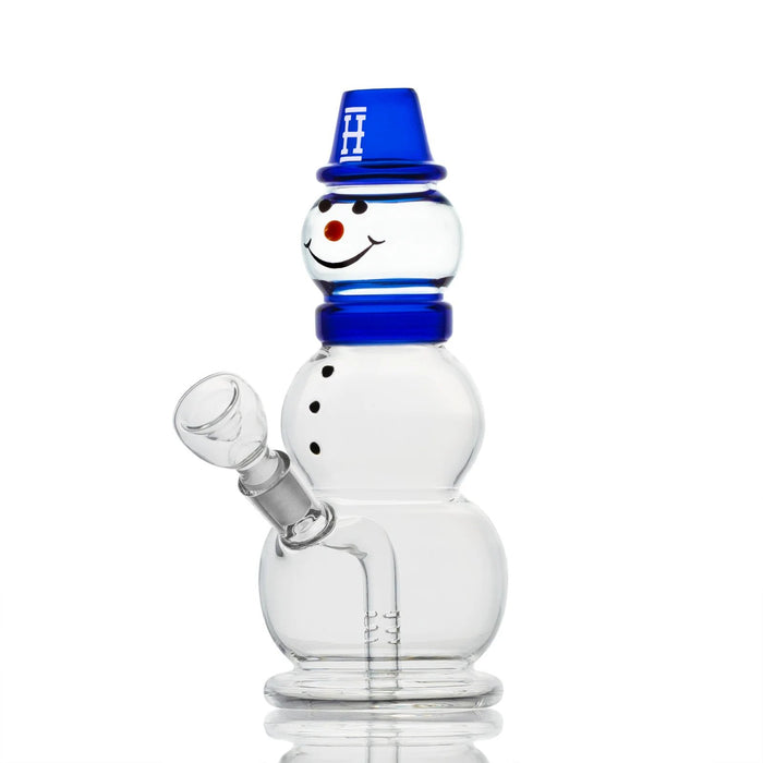8” Snowman Bong