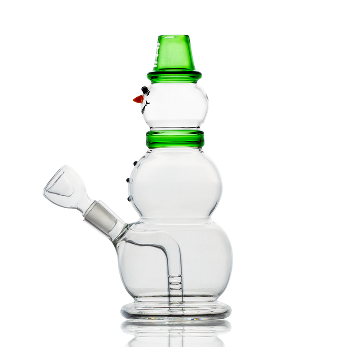 8” Snowman Bong HEMPER