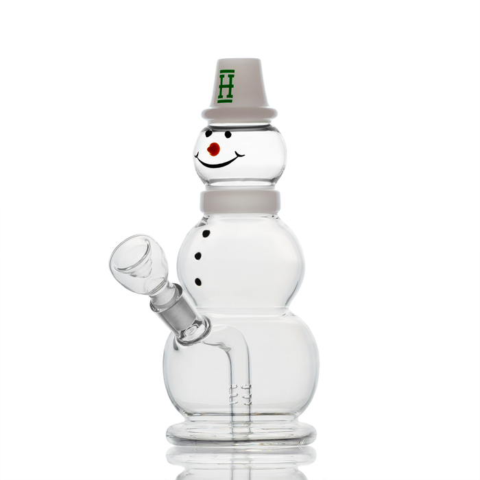 8” Snowman Bong HEMPER