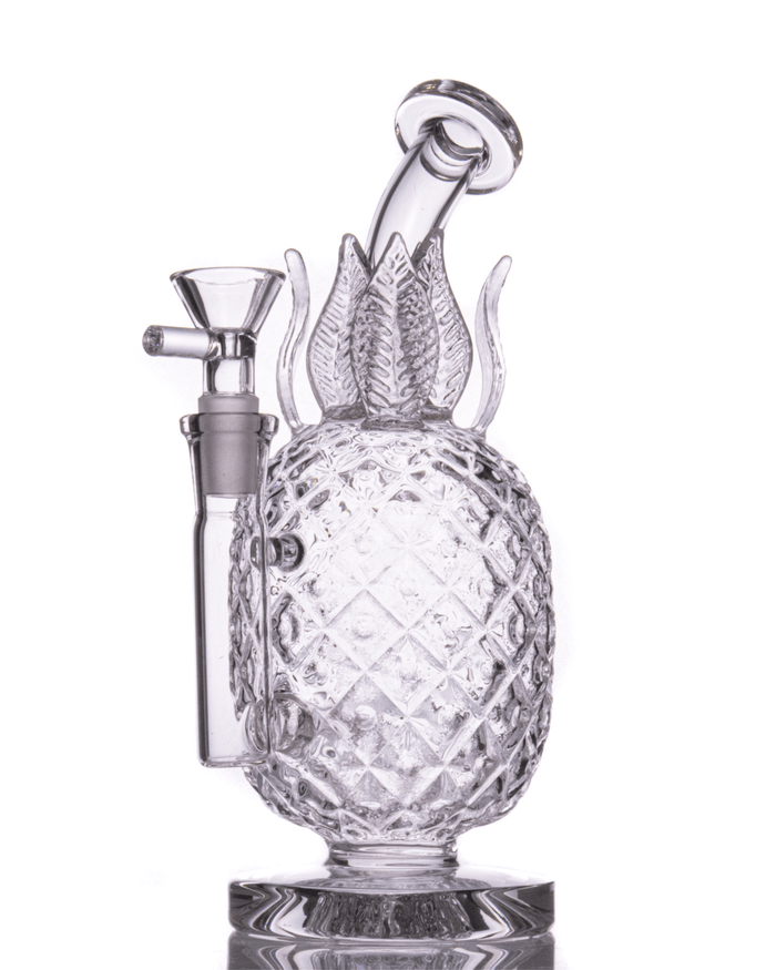 8.5" Clearest Pineapple Bong Rig w/ Banger WorldofBongs