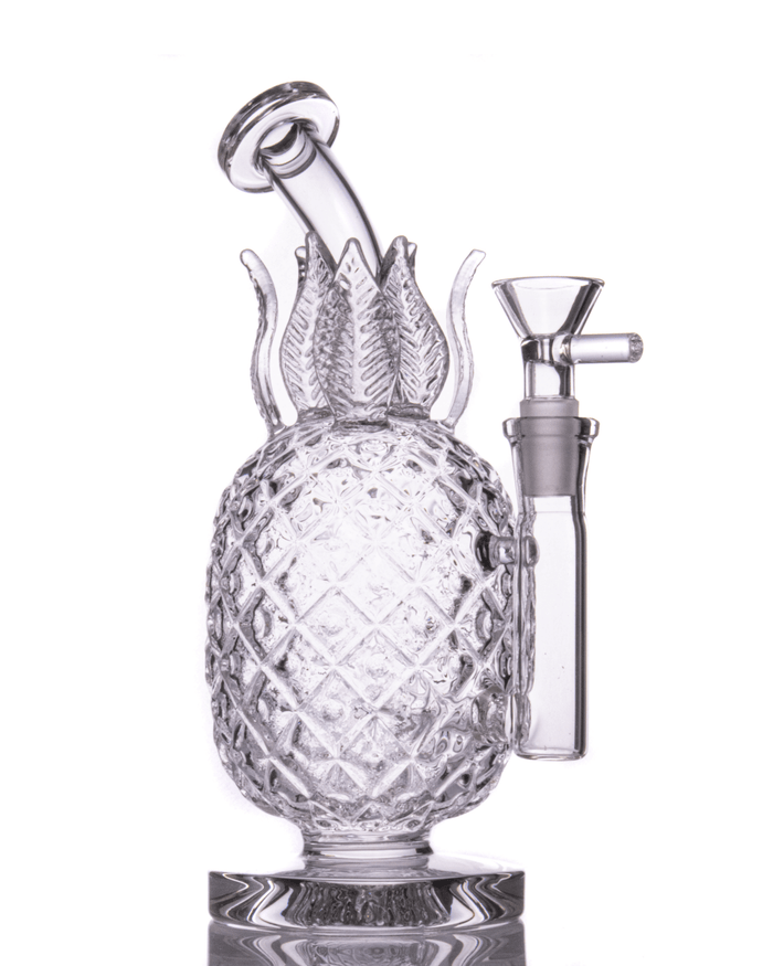 8.5" Clearest Pineapple Bong Rig w/ Banger WorldofBongs