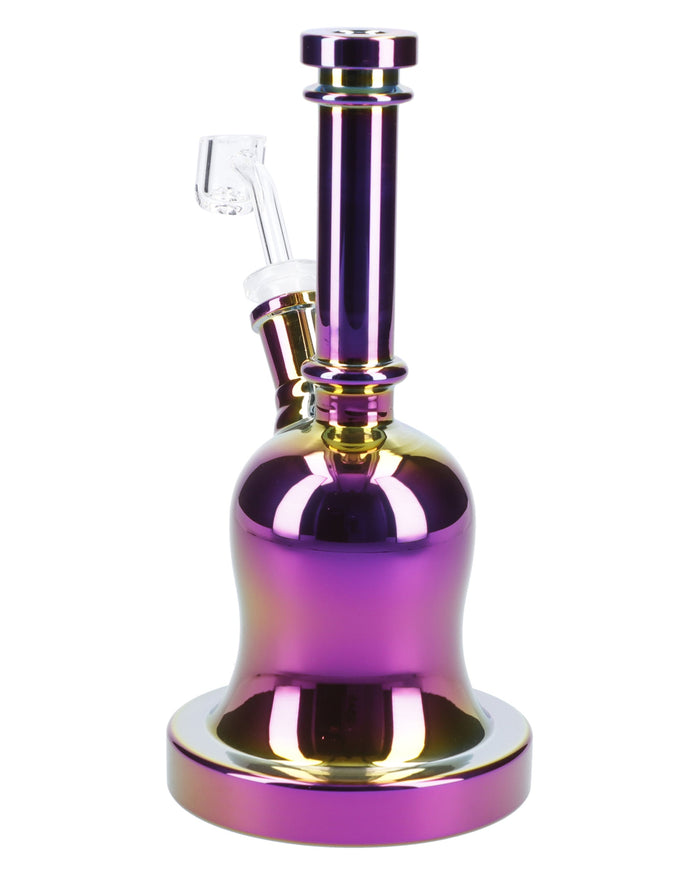 9” Bell-Shaped Dab Rig w/Quartz Banger
