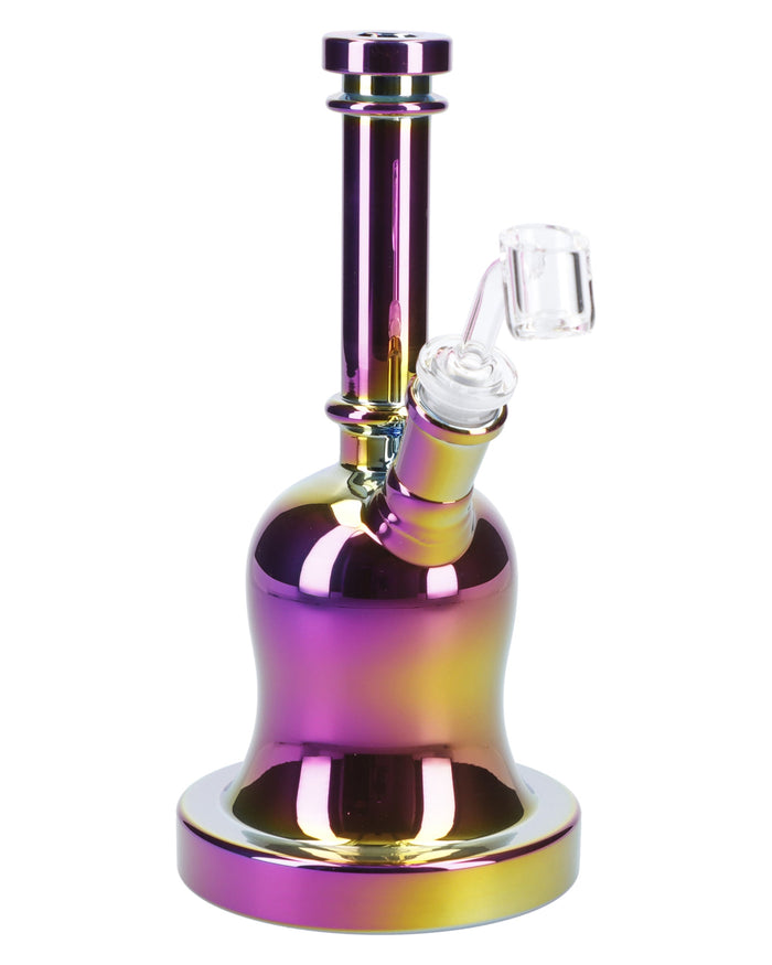 9” Bell-Shaped Dab Rig w/Quartz Banger