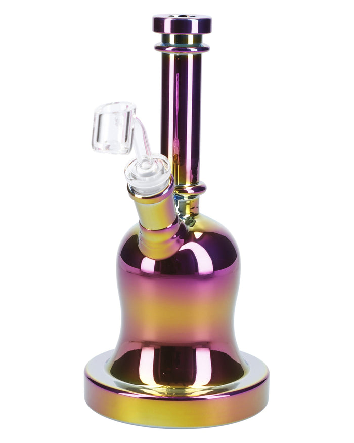 9” Bell-Shaped Dab Rig w/Quartz Banger