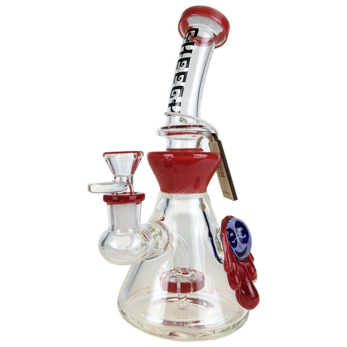 9” Cheech Glass Pendant Hanger Banger Perc Water Pipe w/ Bowl&Banger Cheech Glass