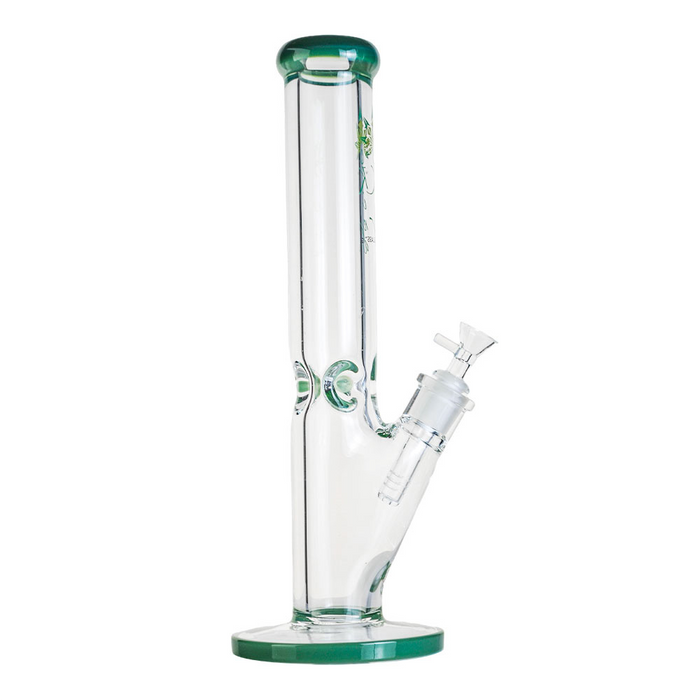 Large Super Thick Straight Tube Glass Bong