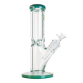 Clear 9mm thick straight tube bong