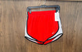 Nike Women's Tempo Running Shorts Lined Medium Red Black White Like New