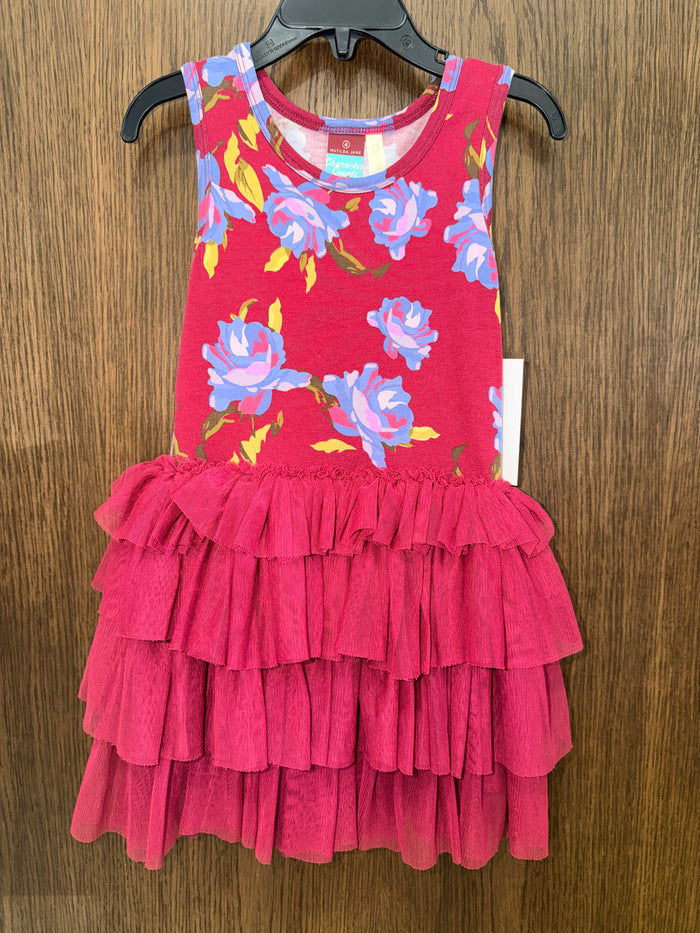 Girls Matilda Jane Rosaline Tutu Dress Size 4