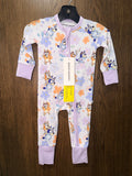 Jensen’s Jammie’s Bluey Bamboo Convertible Romper 3-6mos NWT