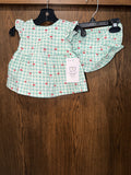 Girls Carter’s 2pc Cherries Dress & Diaper Cover 12months