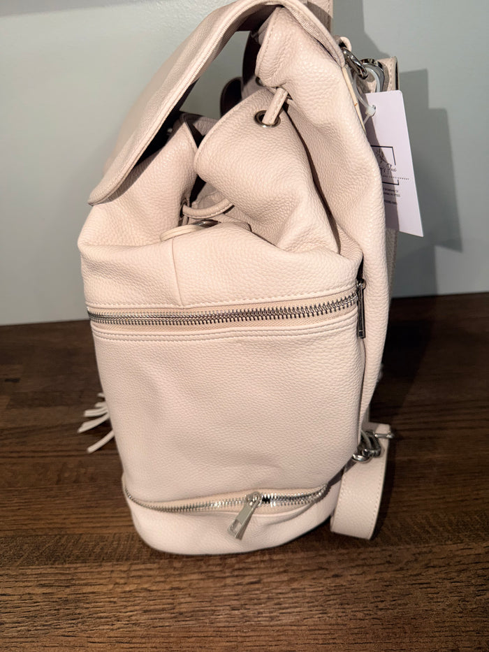 Citi Collective Journey Pearl Vegan Leather Diaper Bag Backpack