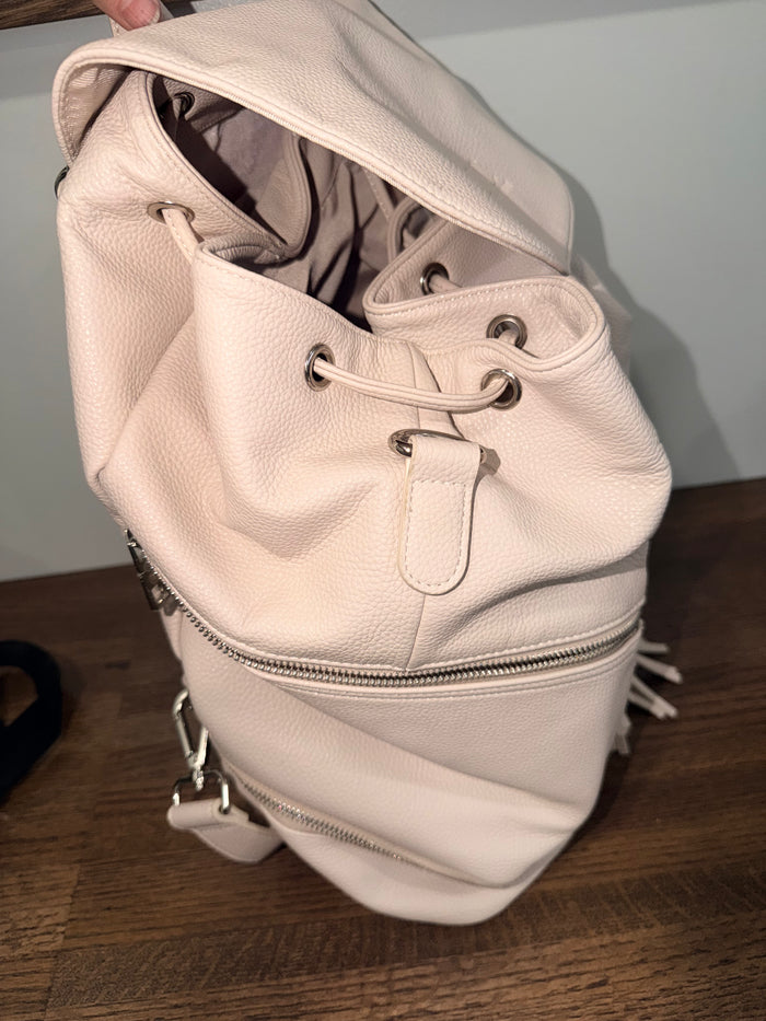 Citi Collective Journey Pearl Vegan Leather Diaper Bag Backpack