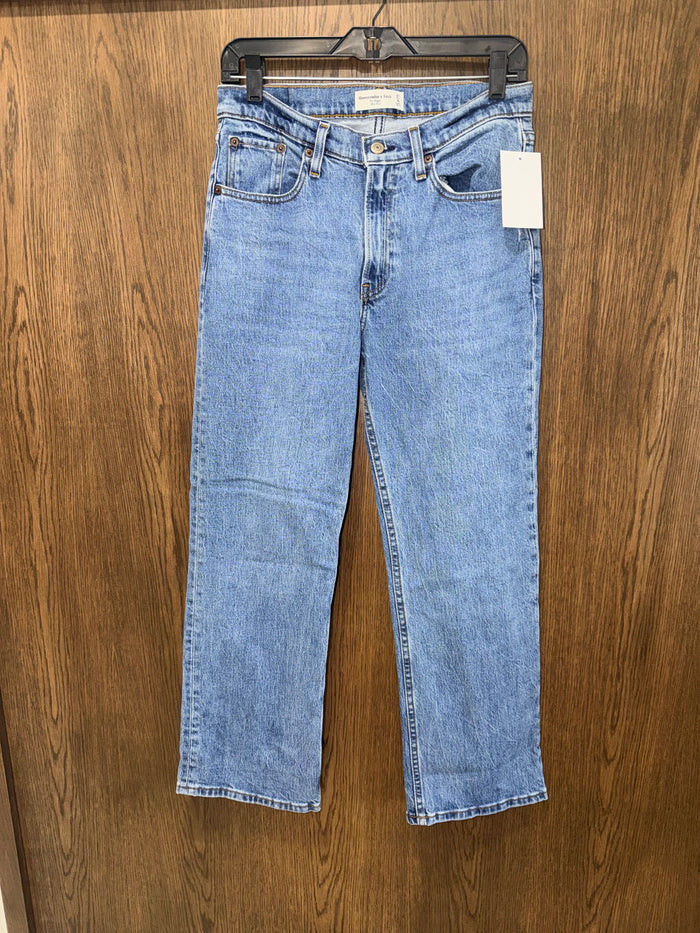 Abercrombie & Fitch Women’s The Baggy Mid Rise Jeans Size 4