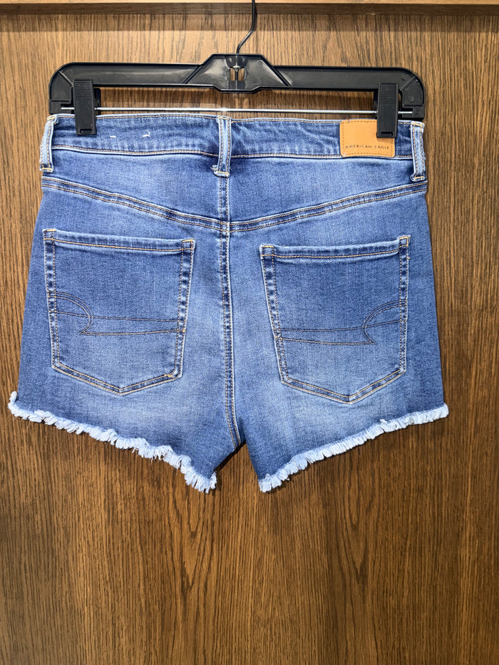 American Eagle Women's High Rise Shortie Jean Shorts Size 6