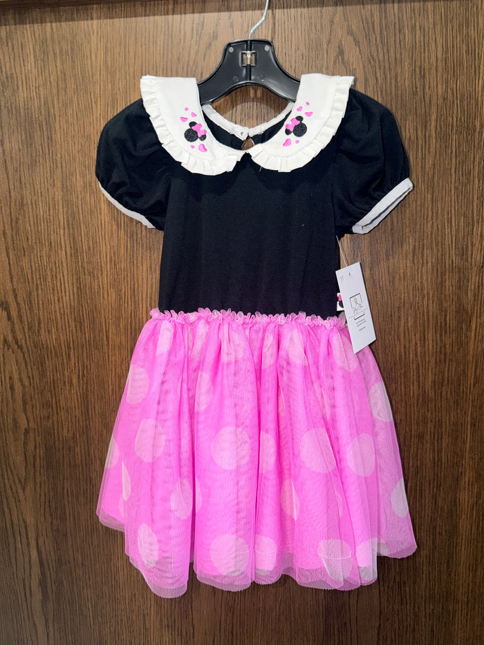 Minnie Mouse Girls Smocked Dress 3T