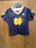 Notre Dame Adidas Jersey Size 2T