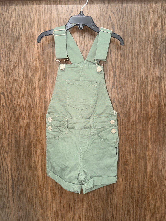 Silver Jeans NWT Girls Nisha Shorts Overalls Size 6x