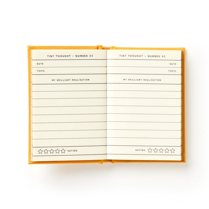 A Tiny Diary for Tiny Thoughts - Brass Monkey - 9780735381094