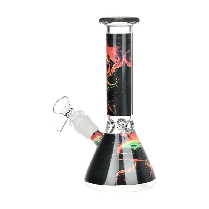 Alien Glass Beaker Bong Smoking Set - 7.75"
