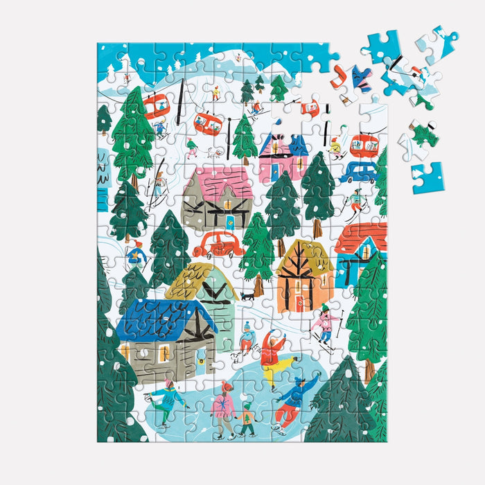 Alpine Cottage Puzzle Ornament Jigsaw Puzzle Louise Cunningham Starling