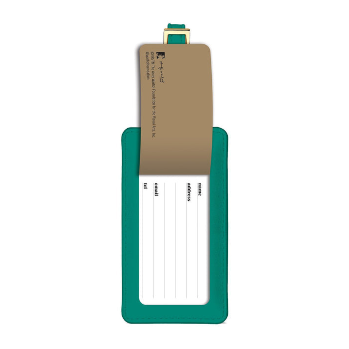 Andy Warhol Quotation Luggage Tag Travel Accessories Galison