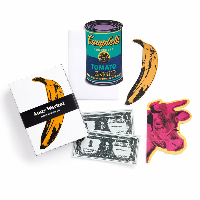 Andy Warhol Shaped Notecard Set Andy Warhol