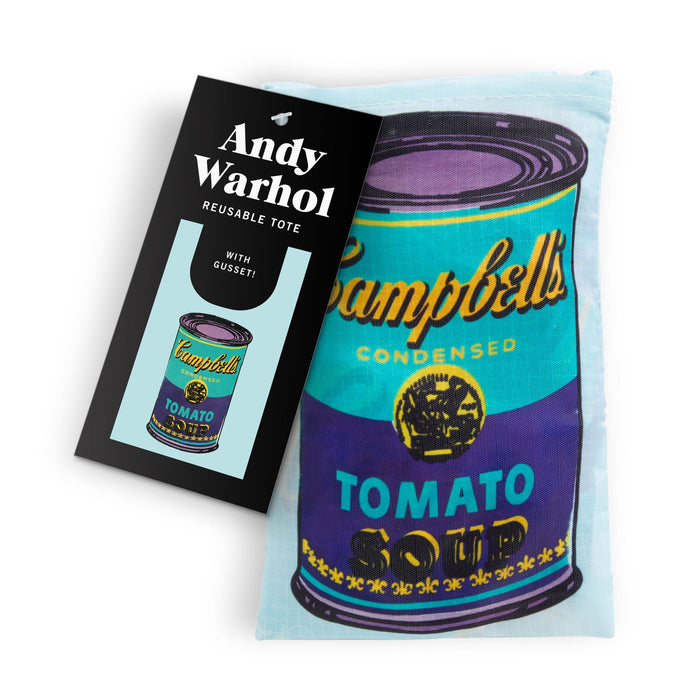Andy Warhol Soup Can Reusable Tote Bag Andy Warhol
