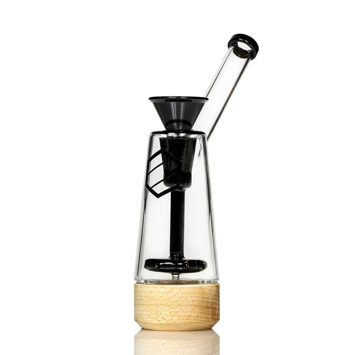 Anomaly Drift Glass Wood Bubbler