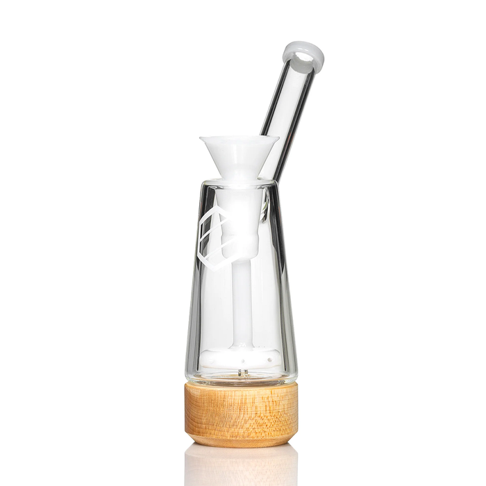 Anomaly Drift Glass Wood Bubbler