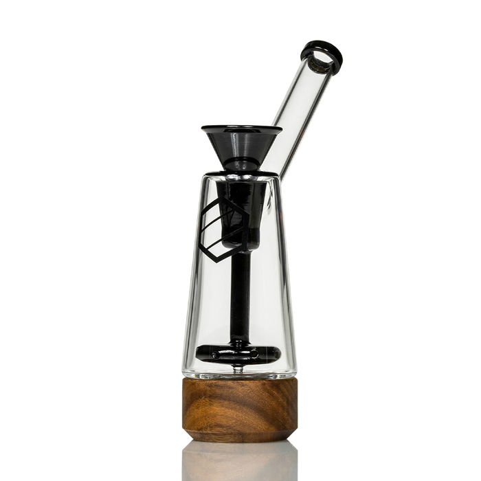 Anomaly Drift Glass Wood Bubbler