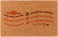 Autumn Leaves And Pumpkin Please | Coco Mats N More