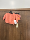 Baby girls cat & jack NWT 2 piece outfit size 0-3 months