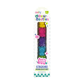 Ooly Bear Besties Stacking Highlighters in a 5-pack of neon colors in a clear blister pack with a white cardboard backing.