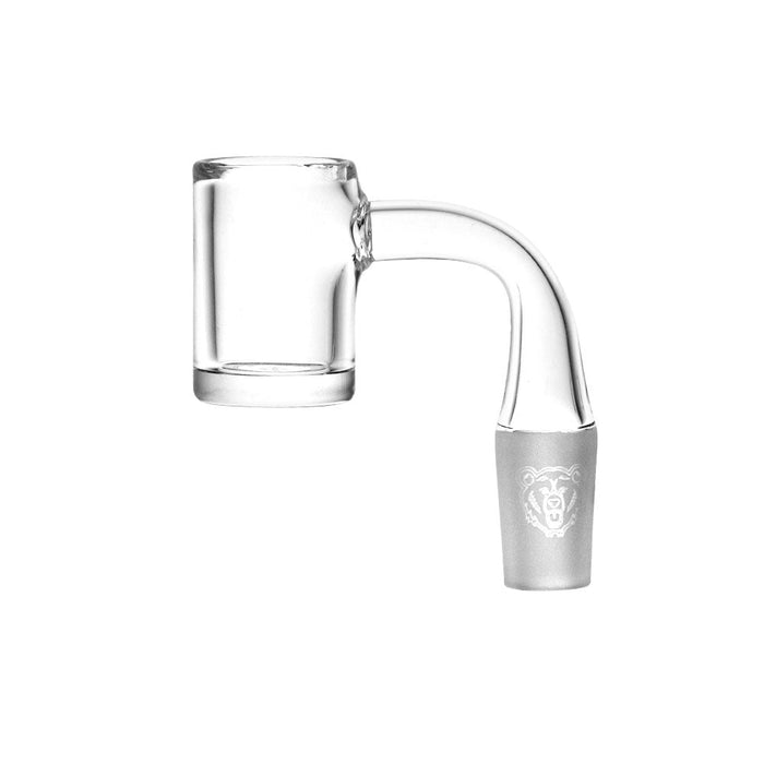 Bear Quartz 14mm Male Banger - V2 Flat 22MM Dab Nail