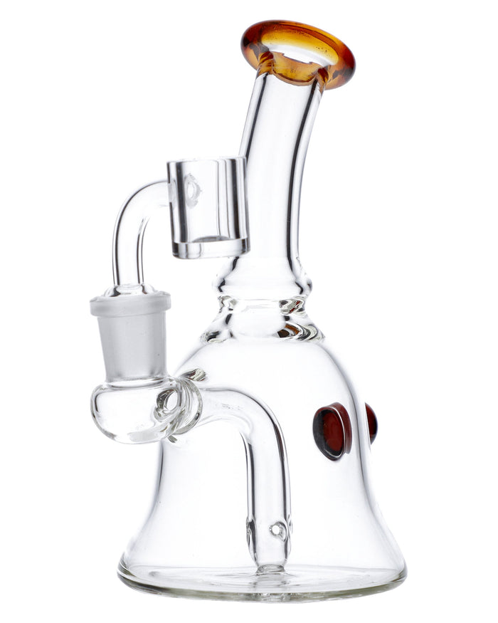 Bell Style Mini Dab Rig w/Quartz Banger Valiant