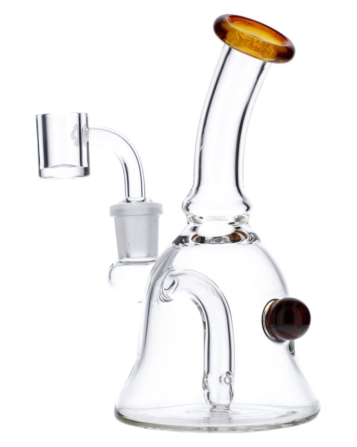 Bell Style Mini Dab Rig w/Quartz Banger Valiant