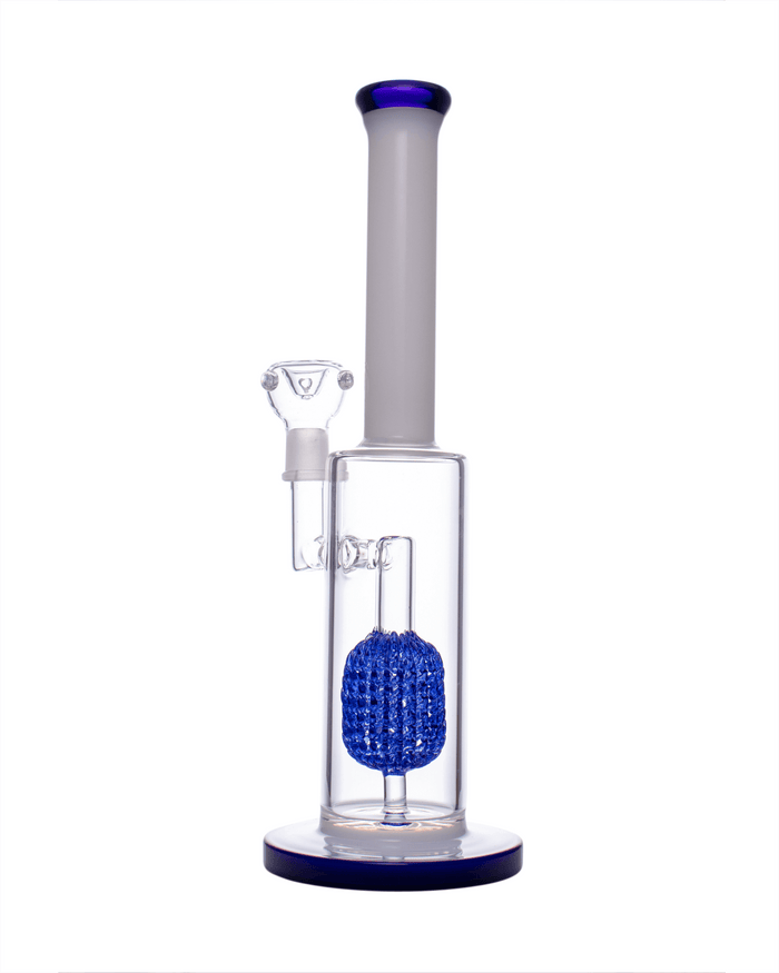 Blue Pineapple Perc Bong