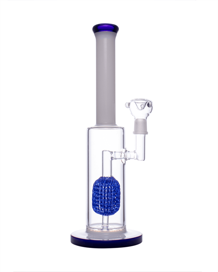 Blue Pineapple Perc Bong