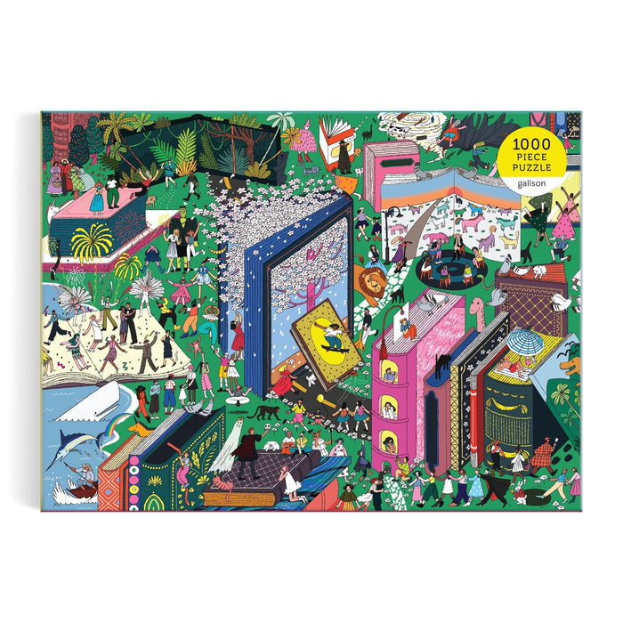 Book World 1000 Piece Puzzle Jigsaw Puzzle Hye Jin Chung