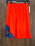 Boys Under Armour Shorts Orange YXL Youth Exra Large 14/16