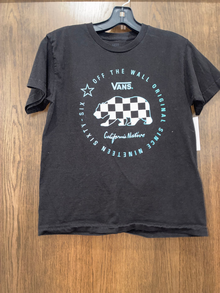 Boys Vans Short Sleeve Shirt size youth medium
