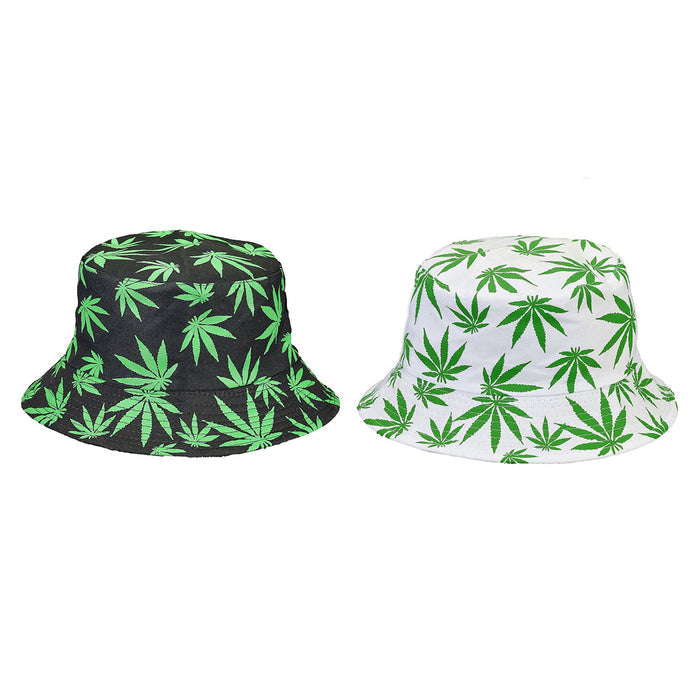 Bucket Hat Leaf WorldofBongs