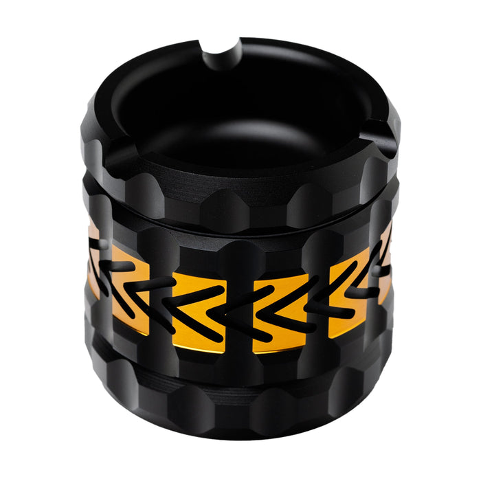 Built in Ashtray 4 Piece Aluminium Grinder