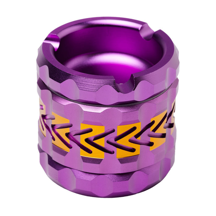 Built in Ashtray 4 Piece Aluminium Grinder