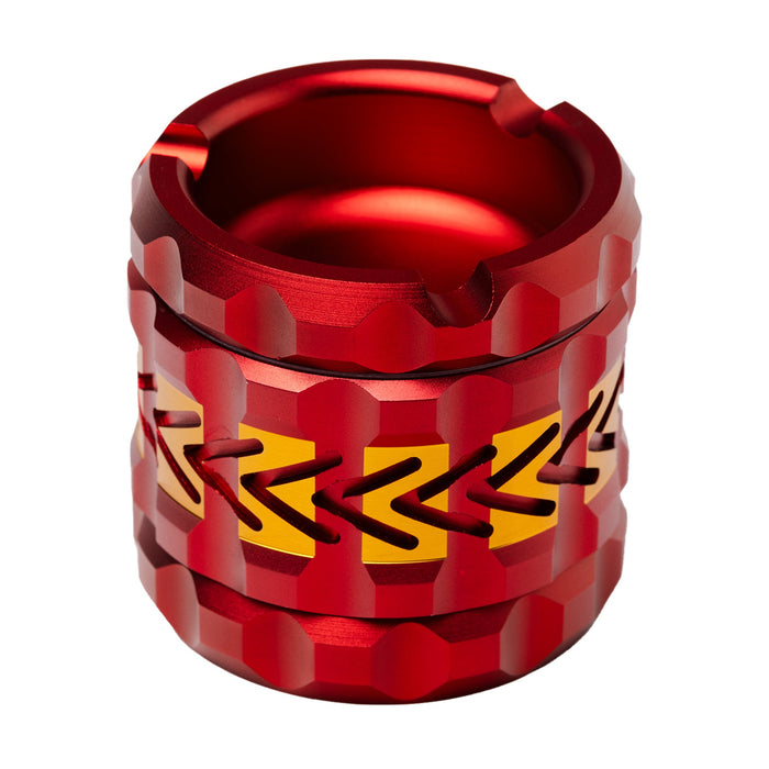 Built in Ashtray 4 Piece Aluminium Grinder