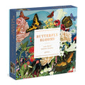 Butterfly Blooms 144 Piece Wood Jigsaw Puzzle Wooden Puzzles Ben Giles