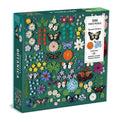 Butterfly Botanica 500 Piece Puzzle with Shaped Pieces 500 Piece Puzzles Diana Beltran Herrera